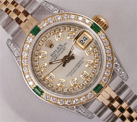 rolex lady-datejust diamond|rolex lady datejust diamond dial.